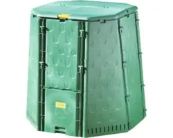 Thermokomposter Juwel Kunststoff 107x107x109 cm grün