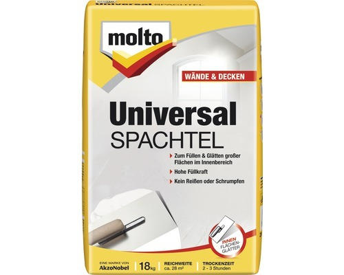 Molto Spachtelpulver Universal 18 kg