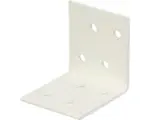 Hornbach Winkelverbinder 40 x 40 x 40 mm, weiß kunststoffbeschichtet, 1 Stück