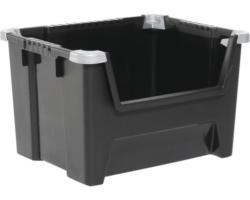 Stapelbox schwarz 45 l