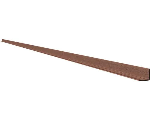 Wandabschluss Braun 2500x40x40 mm