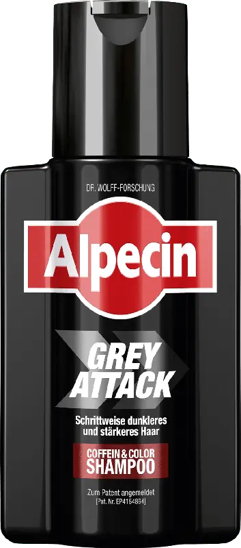 Alpecin Grey Attack Coffein & Color Shampoo