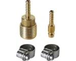 Hornbach Schlauchverbinder-Set Einhell Messing Ø 6mm