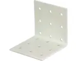 Hornbach Lochplattenwinkel 60 x 60 x 60 mm, weiß kunststoffbeschichtet, 1 Stück