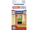 Hornbach Fliegengitter für Türen tesa Insect Stop Comfort anthrazit 65x220 cm 2er-Pack