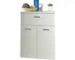 Hornbach Unterschrank Pelipal Piolo mit 2 Türen und einer Schubladen 72x53x33 cm weiß