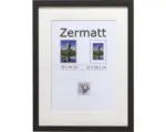 Hornbach Bilderrahmen Holz Zermatt schwarz 30x40 cm