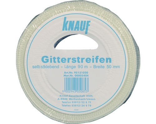 Gitterstreifen Knauf 90 lfm