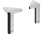 Hornbach Fuß-Set Pelipal Gallina 980.000581 2 Stück chrom