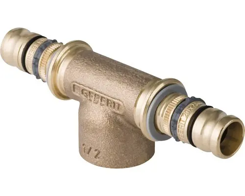 T-Stück Geberit Mepla 16x1/2x16 mm IG