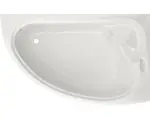 Hornbach Raumsparbadewanne Sanotechnik Liverpool rechts 415000 165x95 cm
