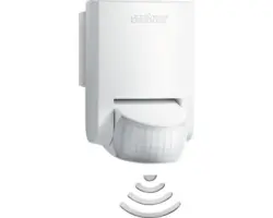 Steinel Bewegungsmelder IS 130-2 130° Infrarot Bewegungssensor IP54 Innen + Außenbereich 12 m Reichweite weiß