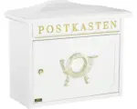 Hornbach Briefkasten Burg Wächter Sylt 1883 weiß