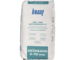 Füll- und Glättspachtel Grünband Knauf 5 kg