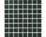 Hornbach Glasmosaik XCM 8050 30,2x32,7 cm schwarz