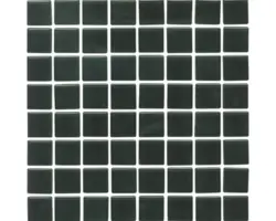 Glasmosaik XCM 8050 30,2x32,7 cm schwarz