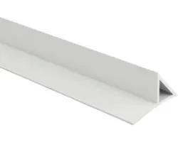 Dreikantleisten-PVC mit Nagelfahne 15 mm