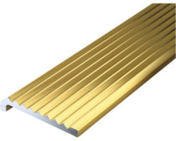 Treppenprofil Aluminium gold 23 x 6,3 x 2 mm 2,0 mm , 2 m