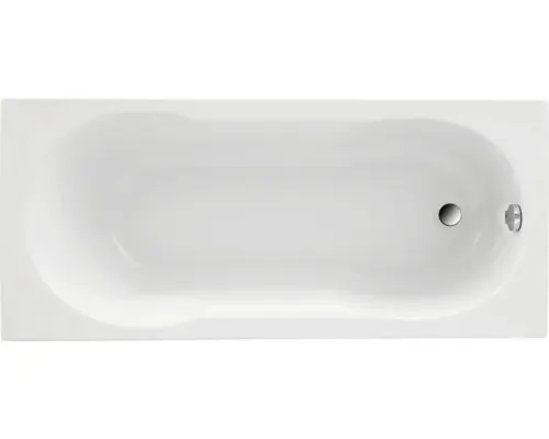 Rechteckbadewanne Ottofond Fortuna 851801 160x70 cm weiß