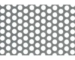 Lochblech Aluminium 250x500x0,8 mm