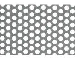 Lochblech Aluminium 200x1000x0,8 mm