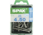 Hornbach Spax Universalschraube, Edelstahl A2, Senkkopf T 20, Holz-Teilgewinde, 4x50 mm, 25 Stück