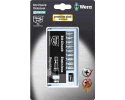 Bit Set, Wera, PH PZ TX, Edelstahl, 10-teilig