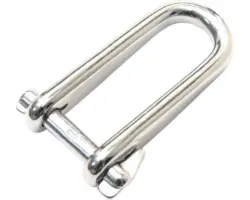 Schlüsselschäkel 6 mm (1/4") A4 Edelstahl max. 170 kg, 1 Stück