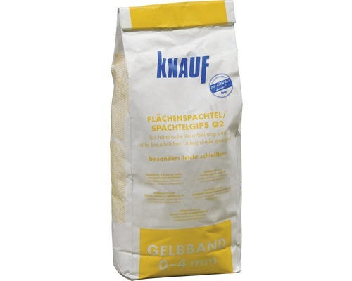 Flächenspachtel Gelbband Knauf 5 kg