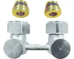 Hornbach Heizkörperhahnblock Herz 1/2" Eckform