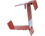 Hornbach Blumenkastenhalter Geli Metall 27,5x25 cm terracotta