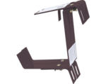 Hornbach Blumenkastenhalter Geli Metall 27,5x25 cm braun