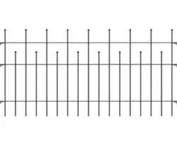 Zaunfeld ALBERTS Madrid 200 x 73,5 cm, anthrazit