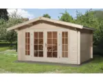 Hornbach Gartenhaus weka Weekendhaus 137 mit Fußboden 380 x 300 cm natur