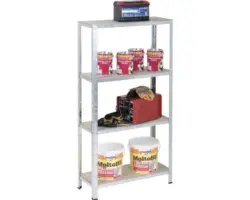 Schwerlast Steckregal Schulte 1800x900x350 mm 4 Böden Tragkraft 1000 kg