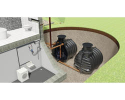 Regenwassernutzungsanlage Greenlife Standard 12.000 Liter