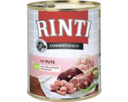 Hundefutter nass RINTI Kennerfleisch Pute 800 g