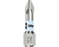 Edelstahl Bit Wera PH 2 x 25