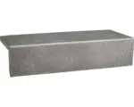 Hornbach Steinzeug Treppenstufe Provence 10,5x24,5 cm anthrazit