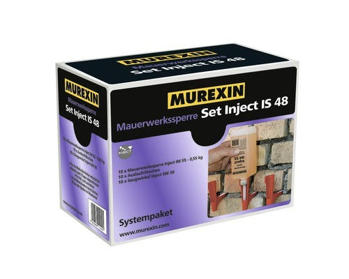 Mauerwerkssperre Murexin Inject IS 48 Set