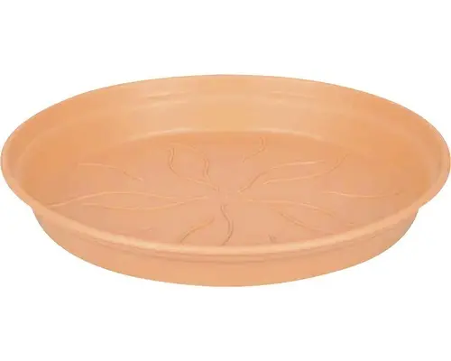 Untersetzer elho Green Basics Kunststoff Ø 34 H 5 cm terracotta