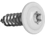 Hornbach Blechschraube m.Bund, I-Stern 4,8 x 19 mm, Edelstahl A2-weiß, 100 Stück