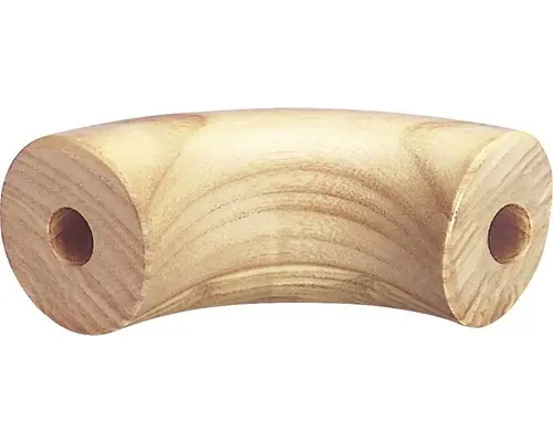 Handlaufbogen 90° Fichte roh geschliffen Ø 50 mm