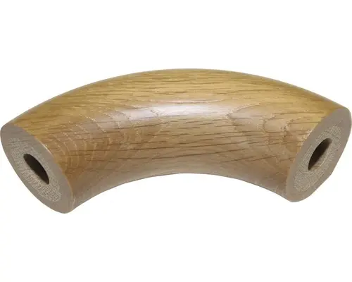 Handlaufbogen 90° Eiche Ø 42 mm