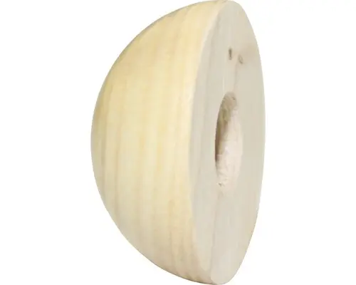 Endkappen ohne Dübel Esche Ø 42 mm (2 Stk.)
