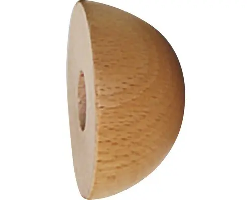 Endkappen ohne Dübel Buche gedämpft Ø 42 mm (2 Stk.)