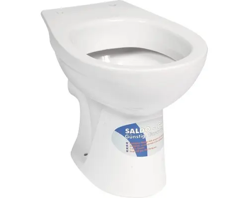 Standtiefspülklosett Ceravid Saldo Abgang Uni weiß