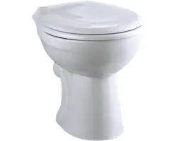 Standflachspülklosett Ceravid Saldo Abgang Uni weiß