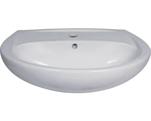 Waschtisch Ceravid Saldo oval 65x49 cm weiß