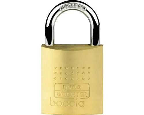 Vorhängeschloss Burg Wächter 450 30 SB Messing 30 mm